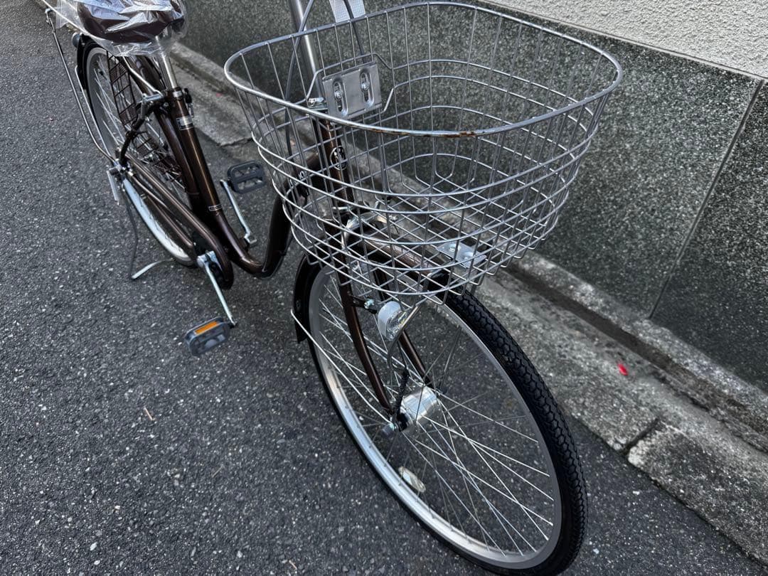 367番　全車両格安販売‼️ 26インチ オートライト　シティサイクルママチャリ