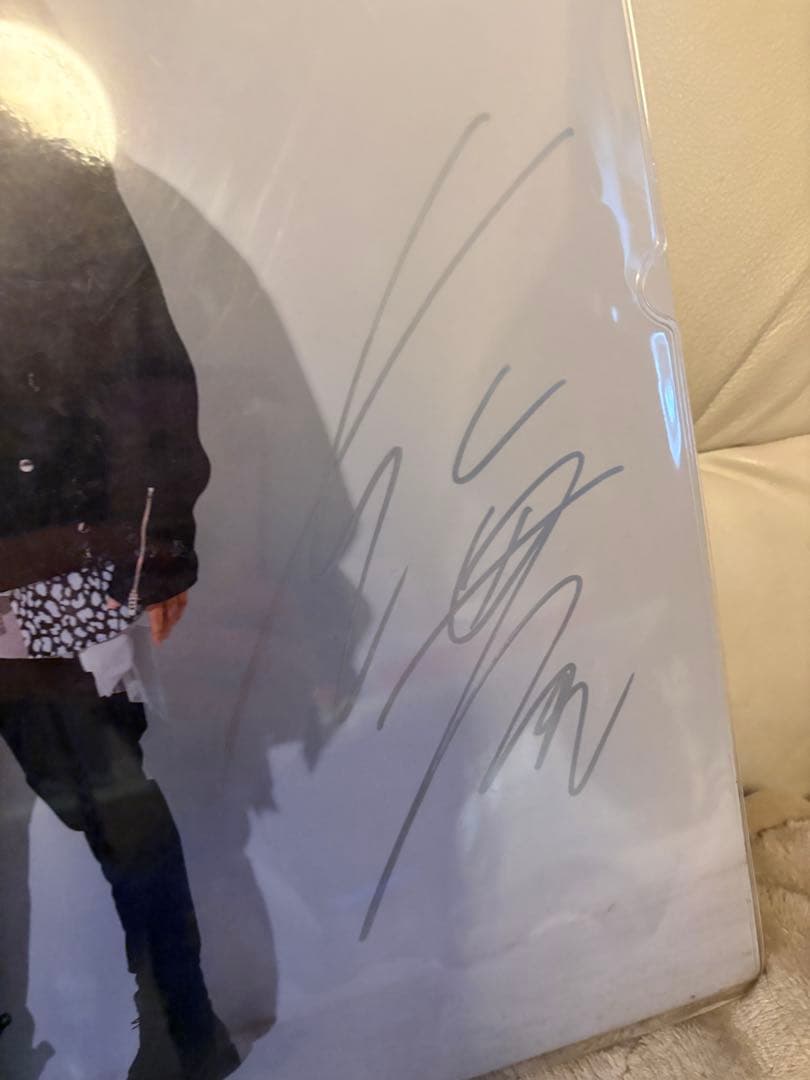 七海ひろき　サイン入りボード