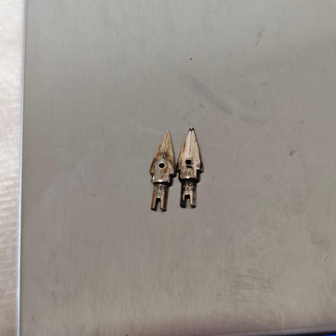 万年筆 ペン先のみ まとめ 18k,14K,10k刻印 約2.34g