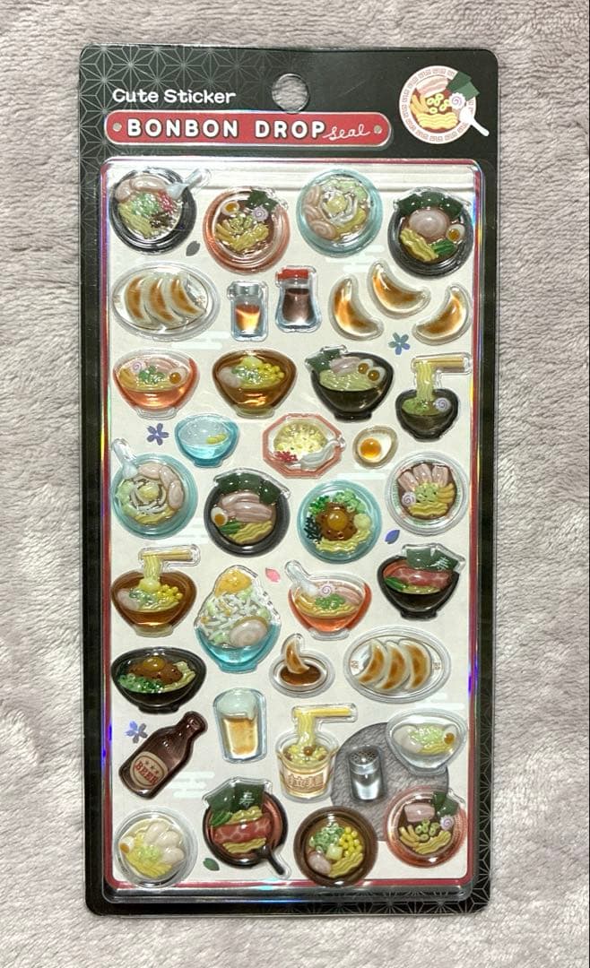 正規品　ボンボンドロップシール　和柄　新作　8枚セット　コンプリート