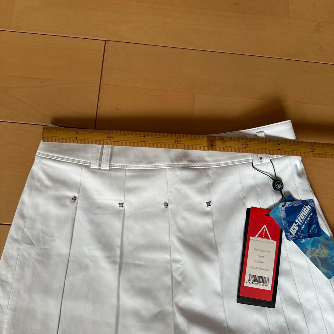 ANEW GOLF レディース ゴルフスカート M ホワイト