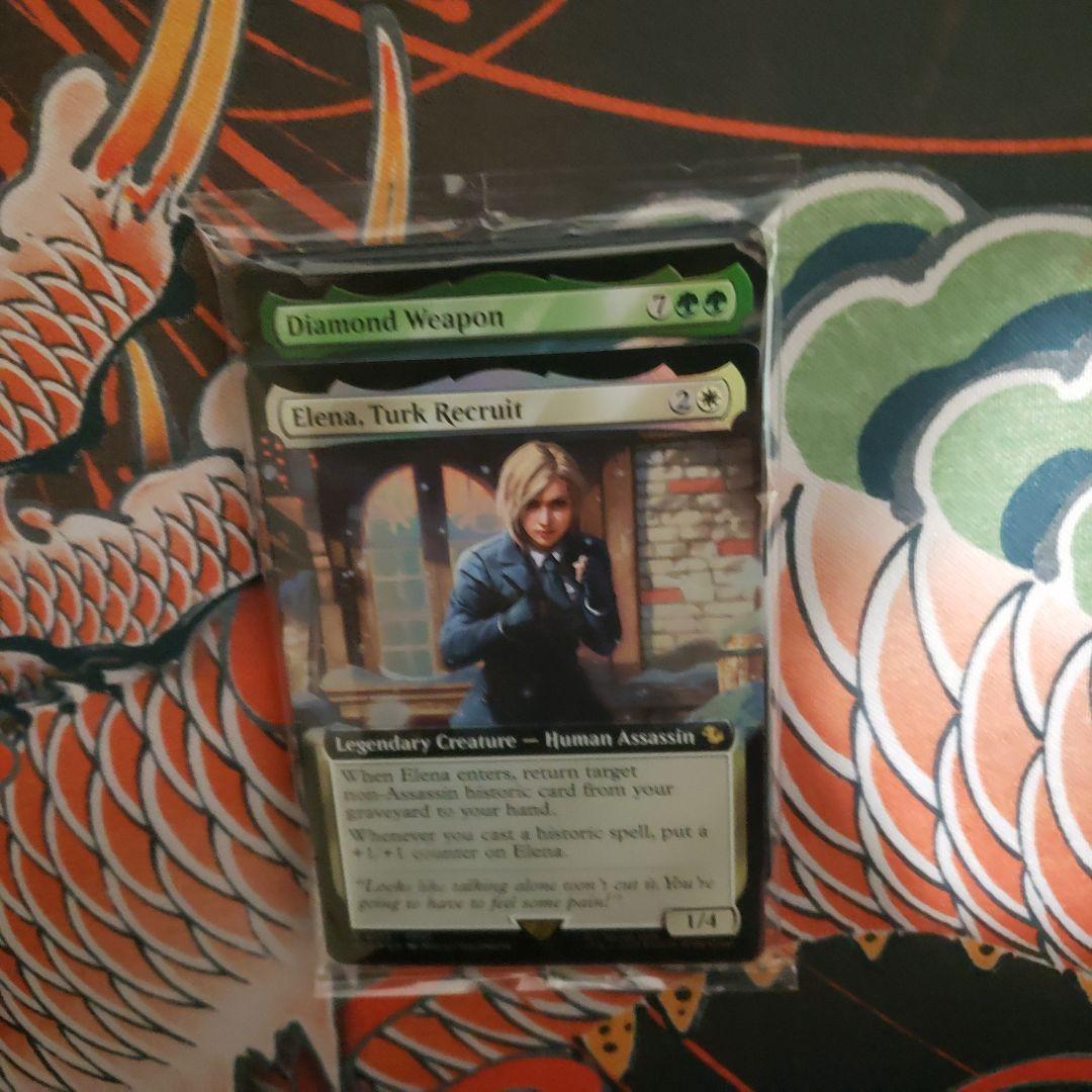 【Bundle産】タークスの新人、イリーナ　ダイヤウェポン　拡張foil