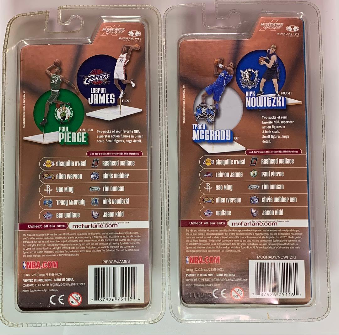 NBA Mcfarlane マクファーレン　フィギュア　レブロン・ジェームズ　他