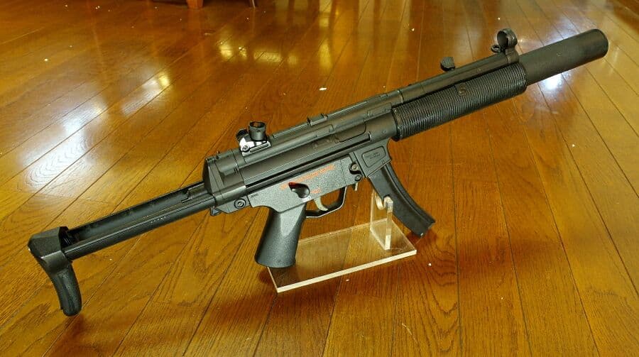 東京マルイ H&K MP5 SD6 200連射マガジン付き