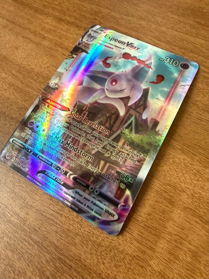 (値下げ)エーフィ VMax 海外版 鑑賞用 コレクション用