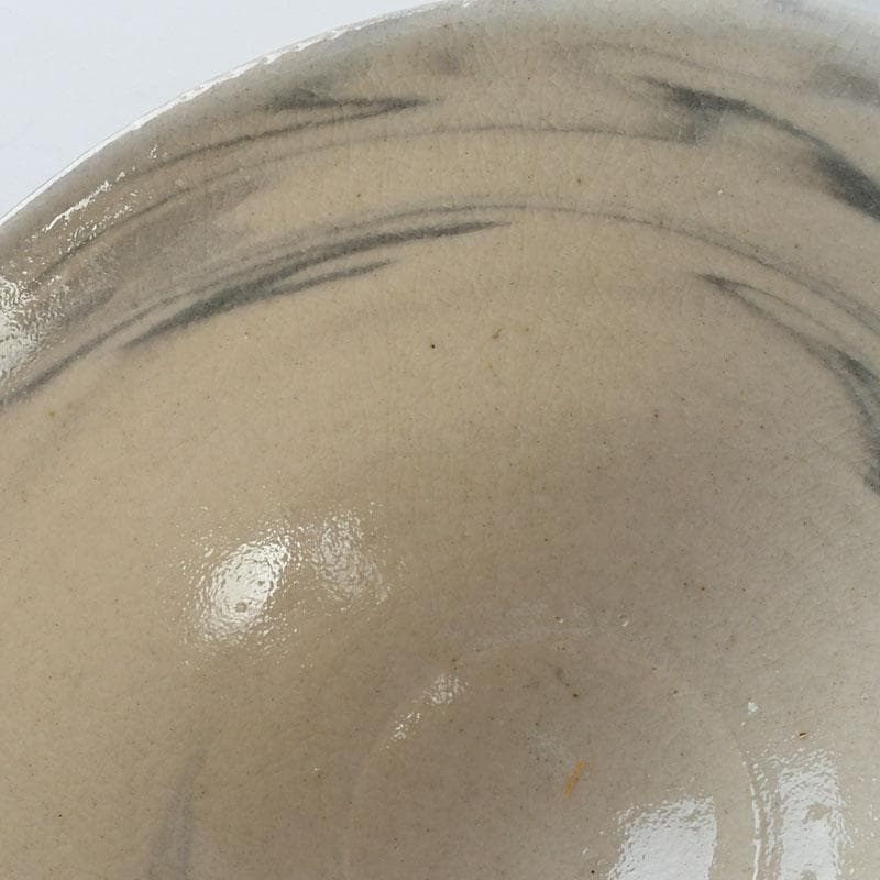 茶道具　瀬戸焼　福海窯　水野鉐一作　茶碗　共布共箱　C　9408