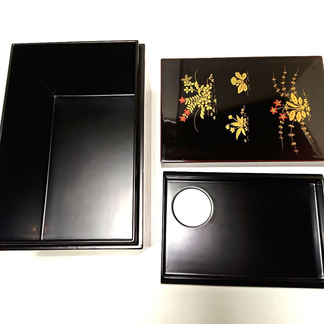 新春セール！　茶道具　野の花蒔絵茶箱