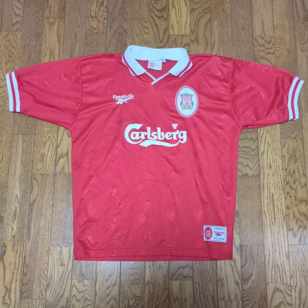リバプール96~98ユニフォームReebok 42/44　MADE in UK
