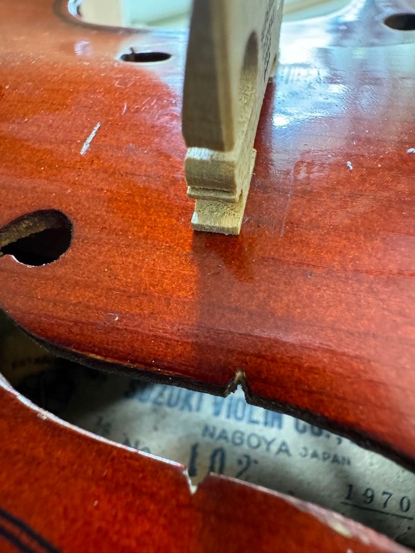 スズキ純正品SUZUKI分數バイオリン鈴木1/8ヴァイオリン