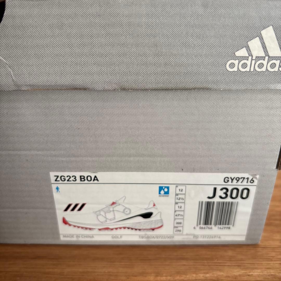 30cm　アディダス　ゴルフ　シューズ ZG23　ボア GY9716