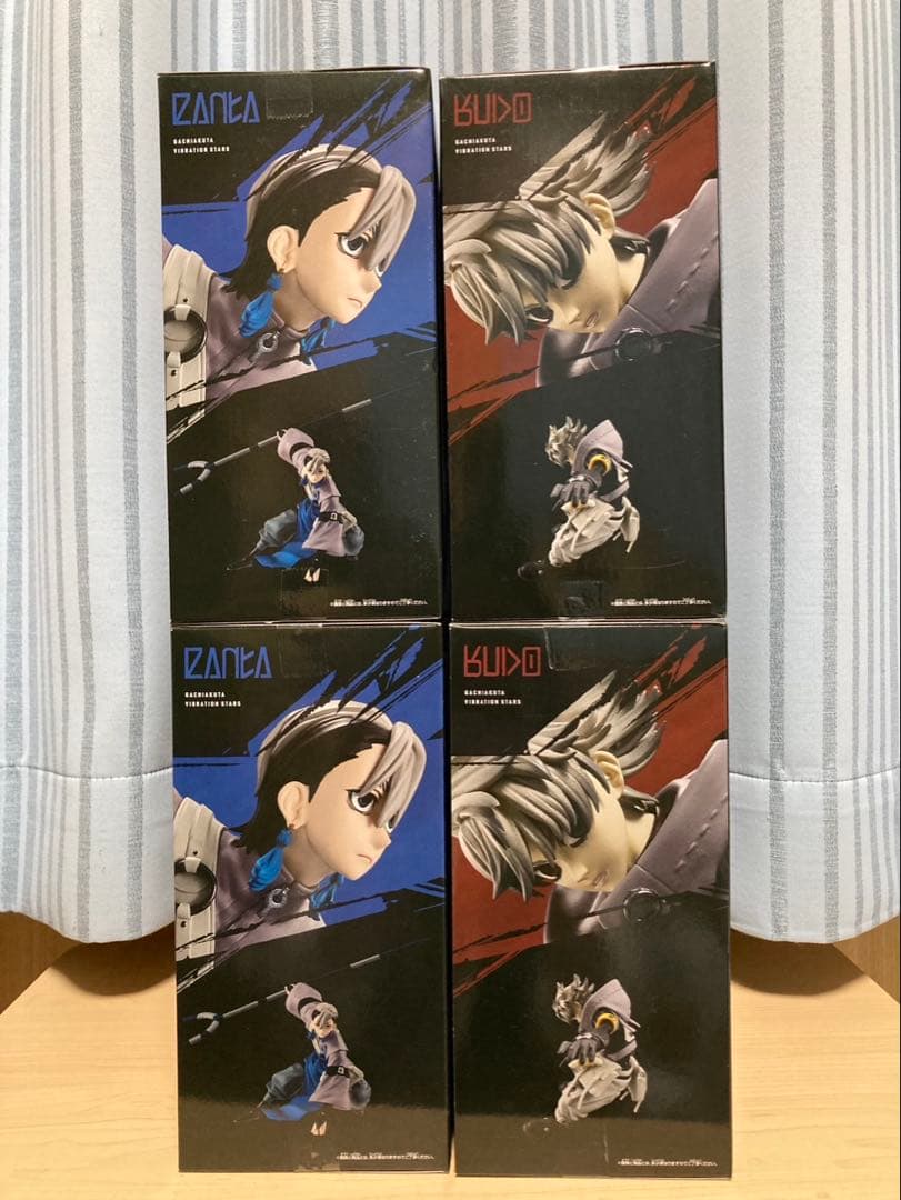 ガチアクタ VIBRATION STARS ルド ザンカ フィギュア 4個セット