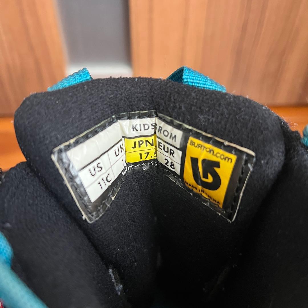 【箱あり】バートン　キッズスノーボード、ビンディング、スノボブーツセット