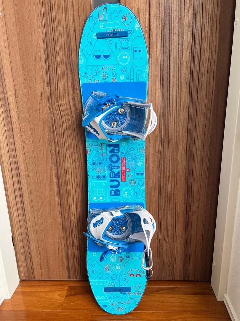 【箱あり】バートン　キッズスノーボード、ビンディング、スノボブーツセット