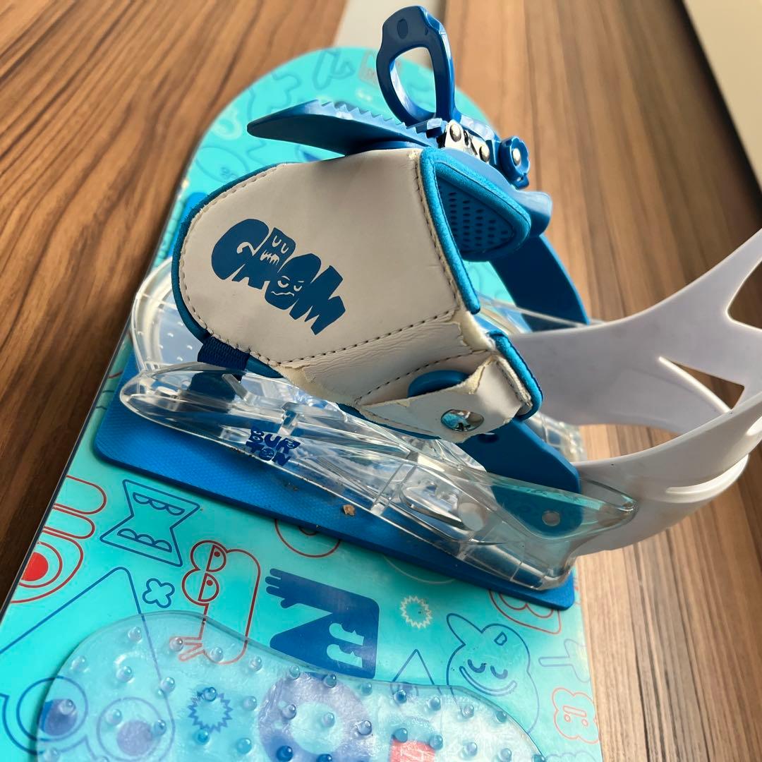 【箱あり】バートン　キッズスノーボード、ビンディング、スノボブーツセット