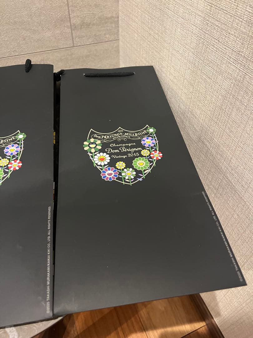 Dom Pérignon ×村上隆 白 ショッパー 袋 3枚セット ドンペリ