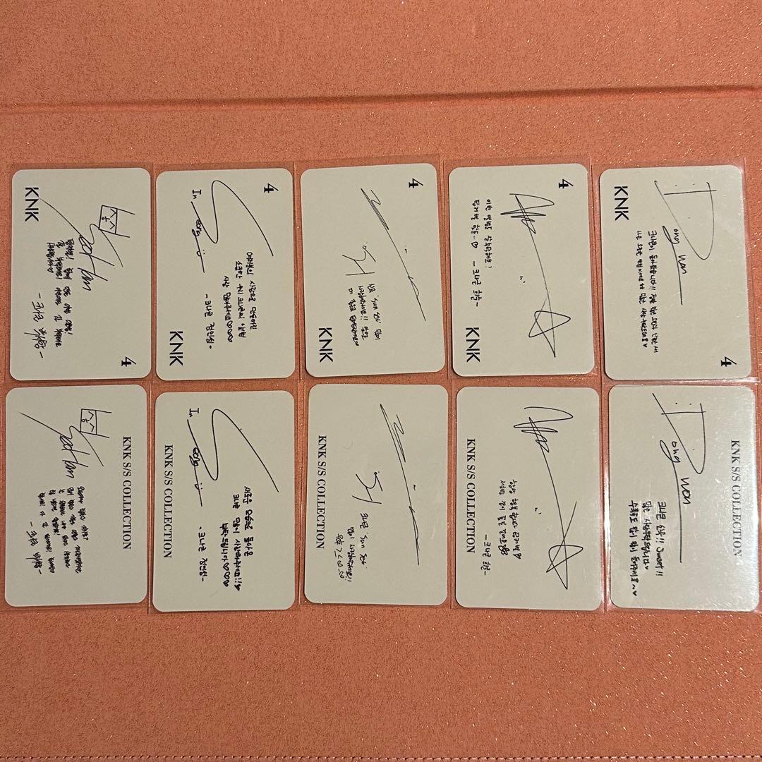 クナクン KNK アルバムトレカ S/S COLLECTION