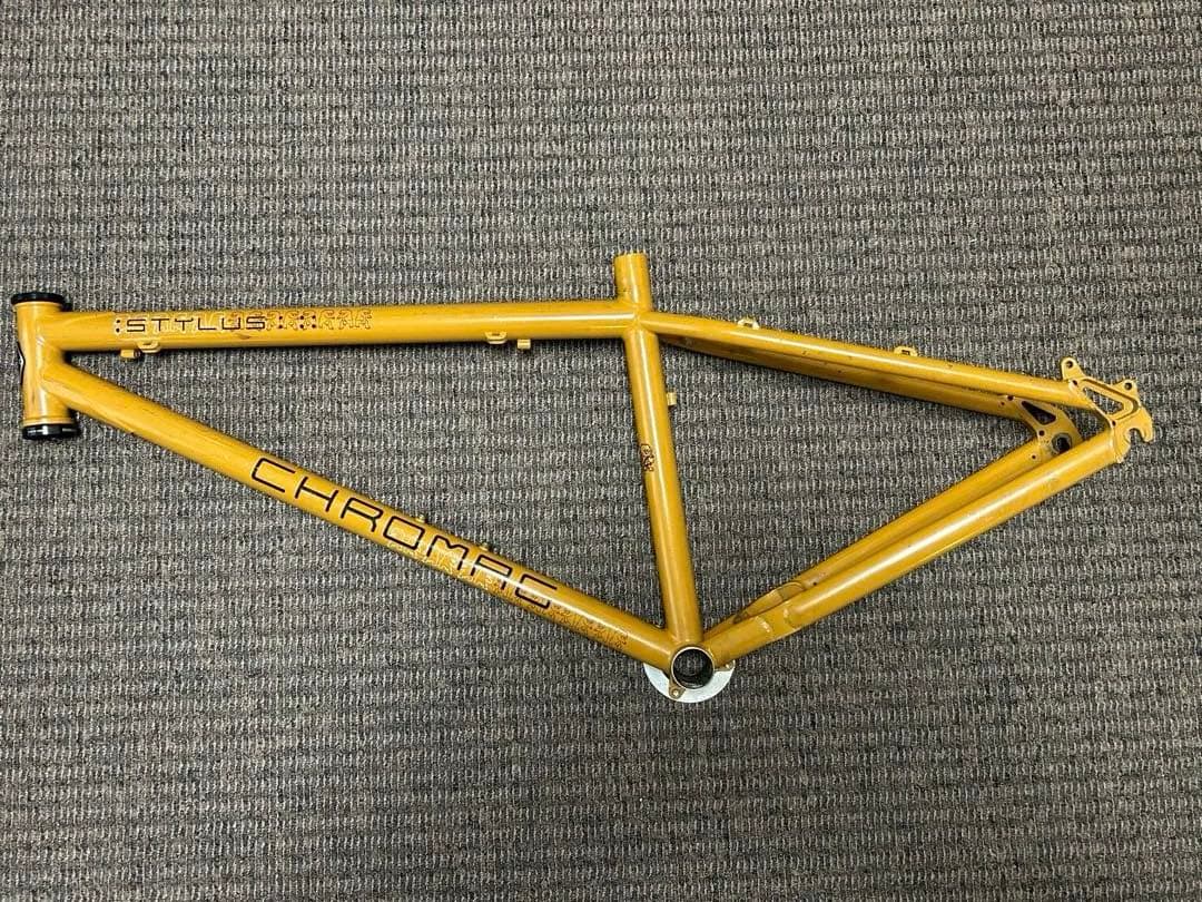 CHROMAG STYLUS 26 MTB クロモリ　キャメルイエロー