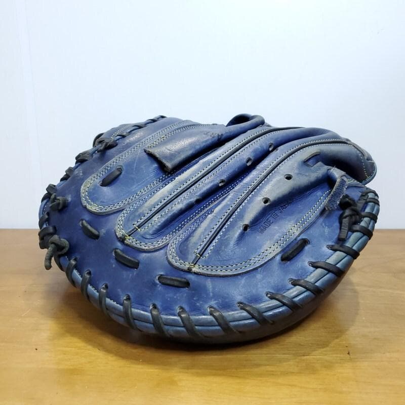 ZETT ゼット 古田モデル 日本製 旧ラベル キャッチャーミット 軟式グローブ