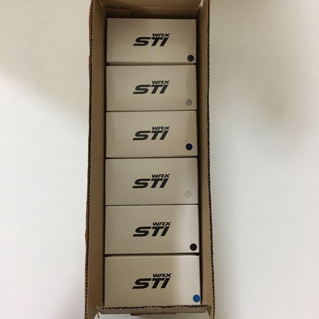 1/64　スバル　ＷＲＸ　ＧＶＢ　非売品ミニカー　完全未開封６種