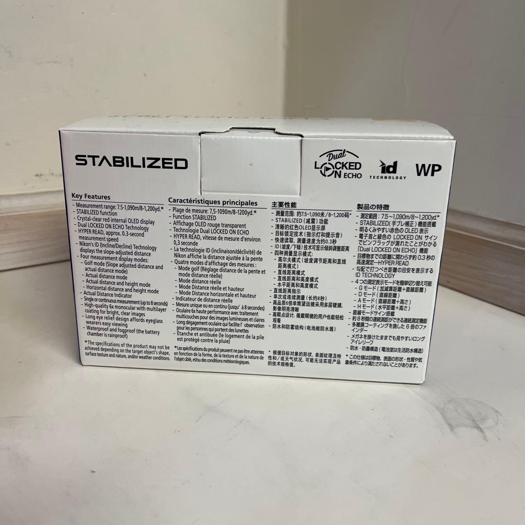 Nikon COOLSHOT PRO Ⅱ STABILIZED レーザー距離計