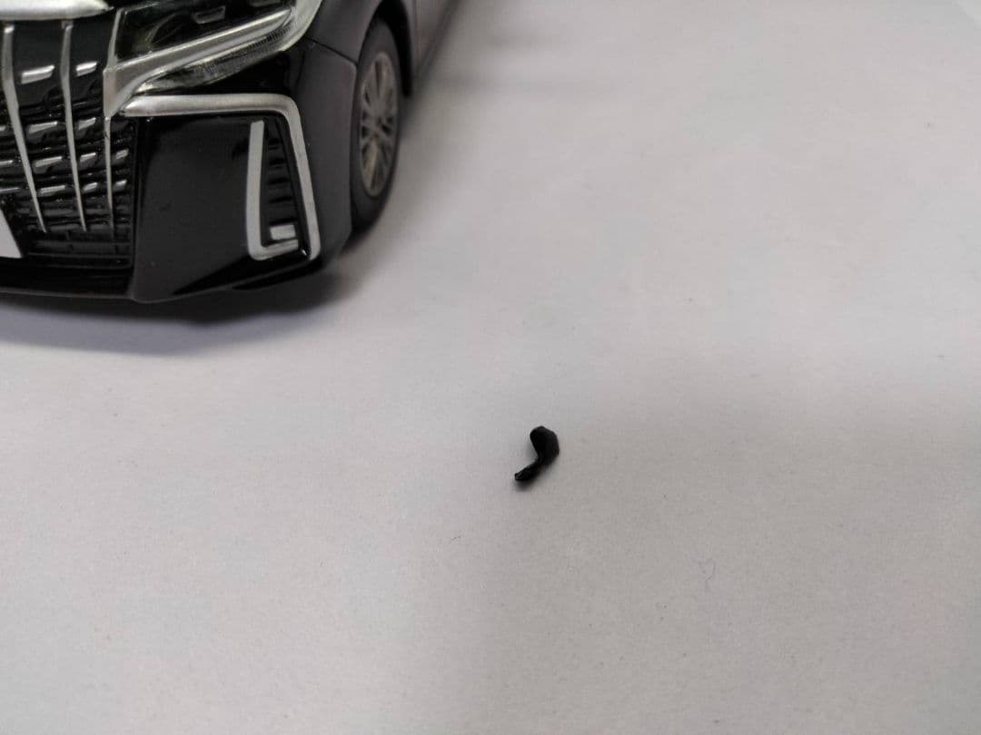 アルファード ミニカー　カラーサンプル