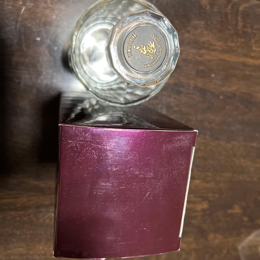 サントリーウイスキー 響21年 700ml 空瓶 箱セット