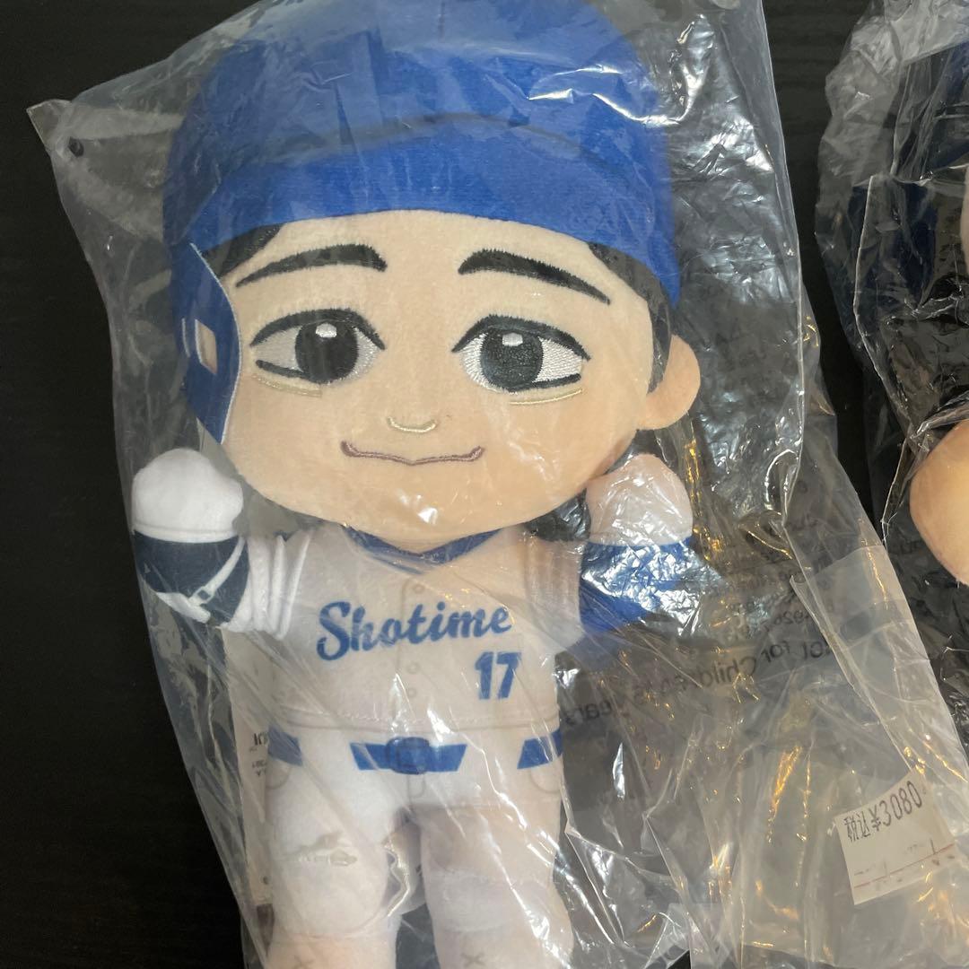 大谷翔平 ドジャース　ぬいぐるみ 5種類コンプリート　カード付きセット