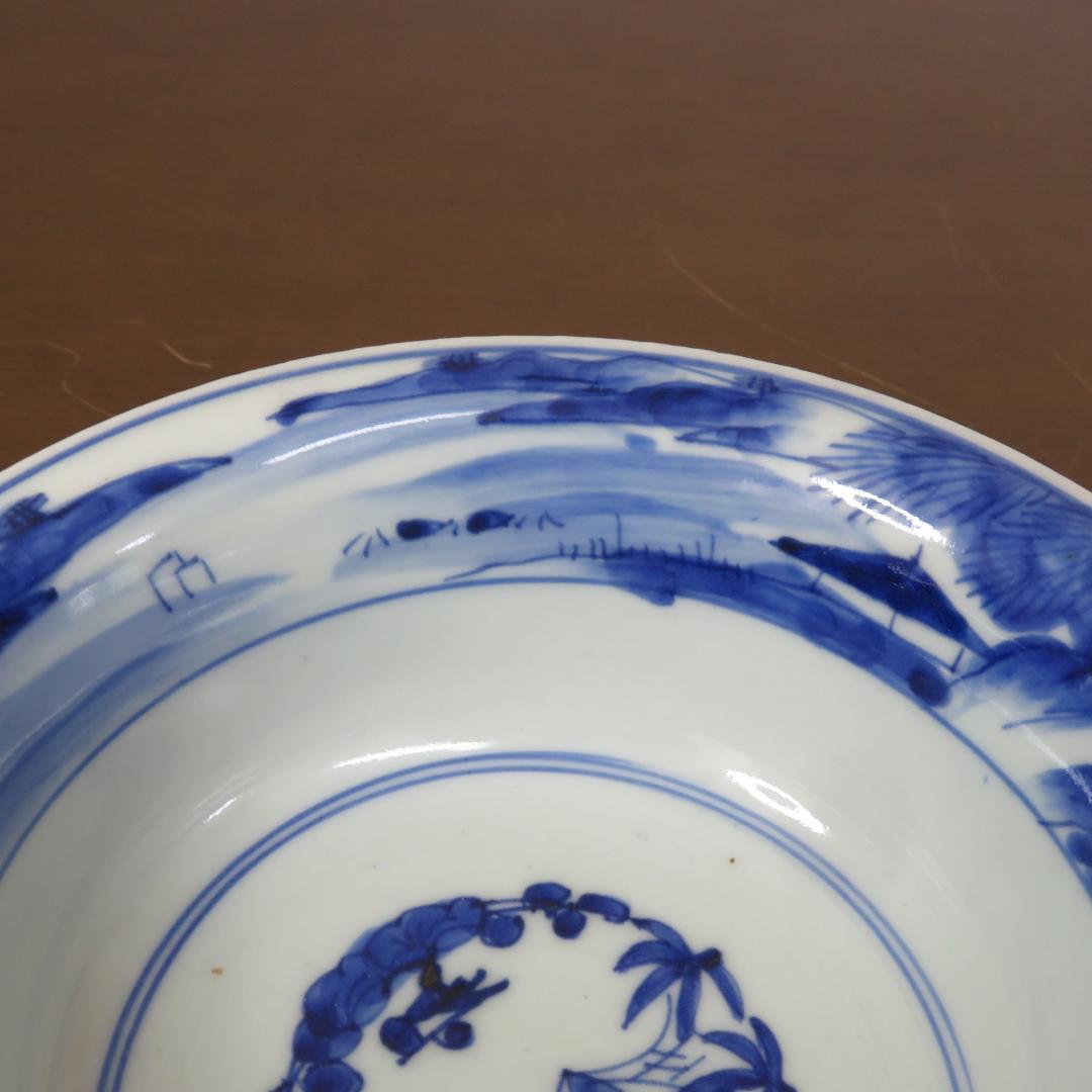 三ッ組 三ッ丼 鉢 丼 松竹梅 山 窯傷あり 江戸後期