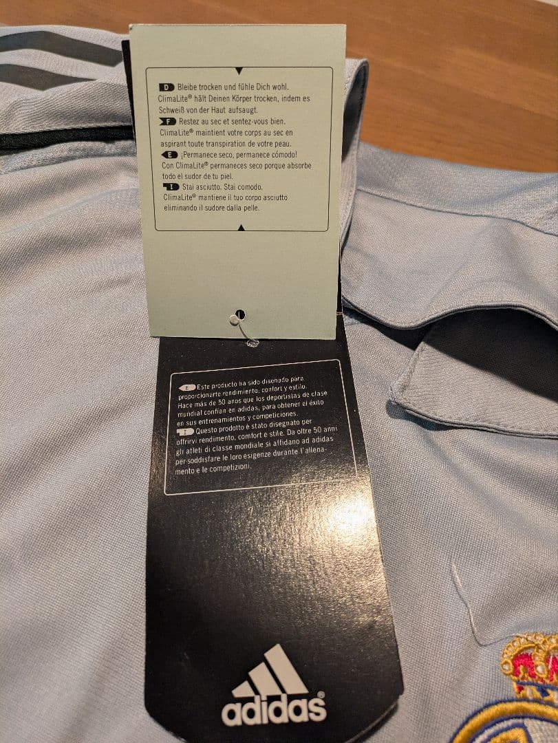 【新品未使用】レアル・マドリード ジダン ユニフォーム 2XO