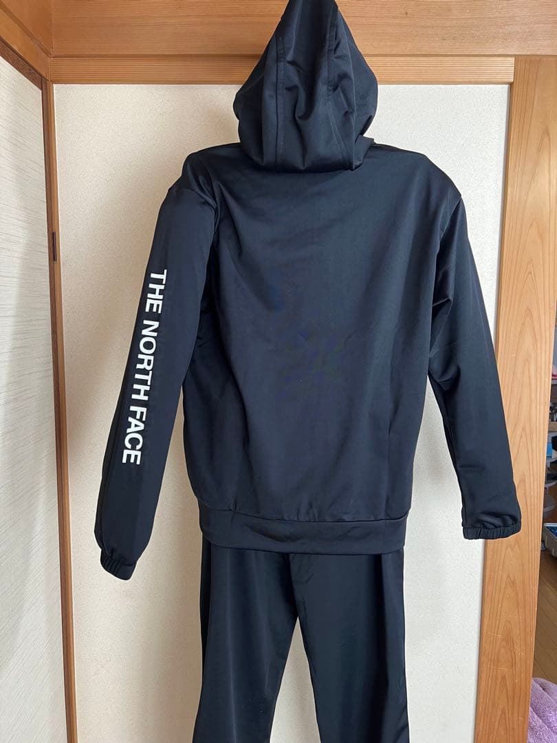 THE NORTH FACE フード付きジャージ上下セット ブラック