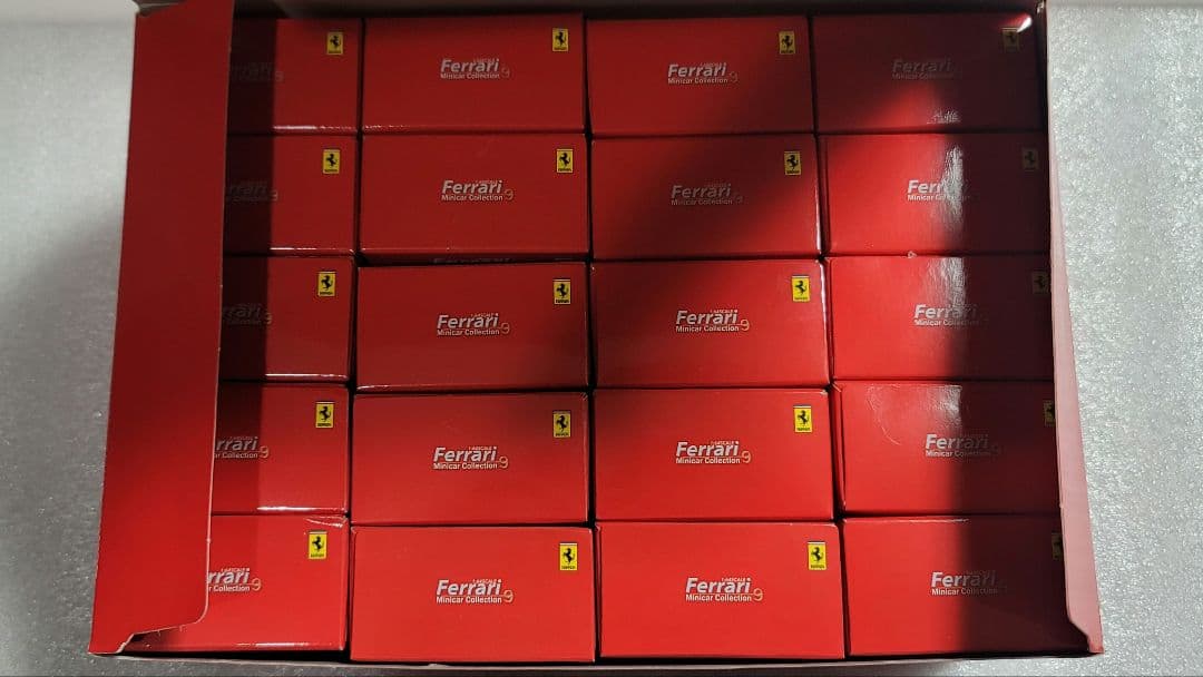 【送料無料】20個、箱売！未開封！京商 フェラーリ ミニカー コレクション9
