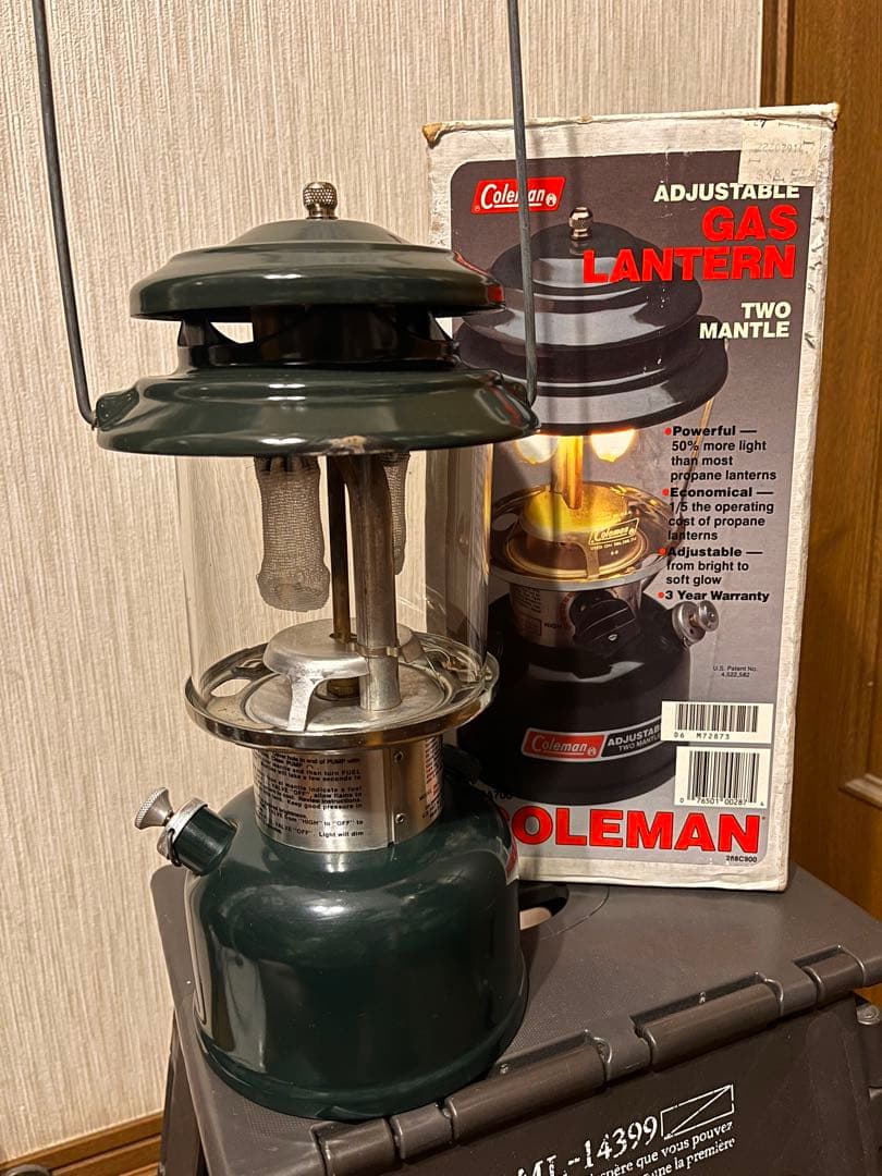 Coleman ADJUSTABLE TWO MANTLE 1991年5月