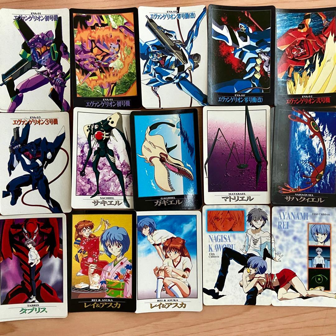 新世紀エヴァンゲリオン カードダス120枚(1996年発売)
