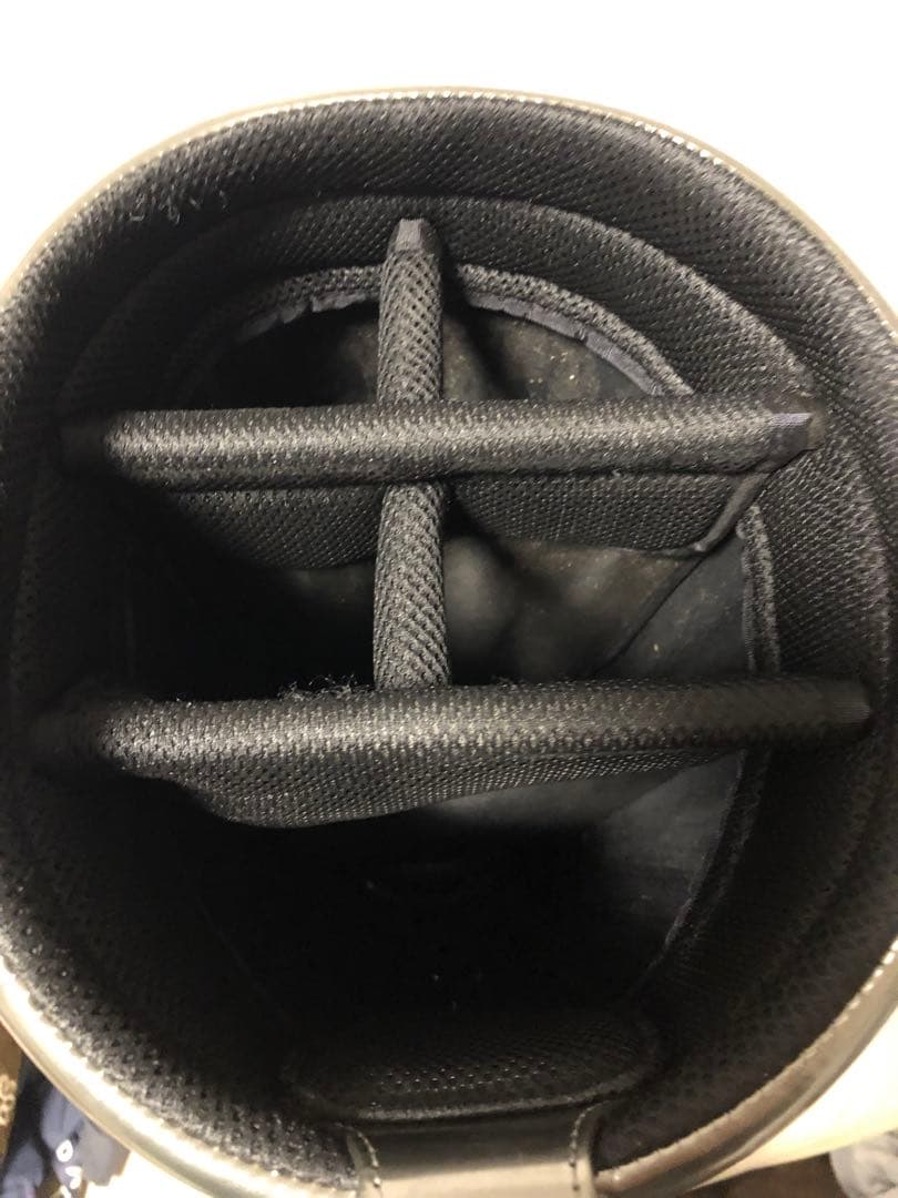 【送料込み】廃盤希少　ブリヂストン 総エナメルモデル　キャディバッグ　ブラック