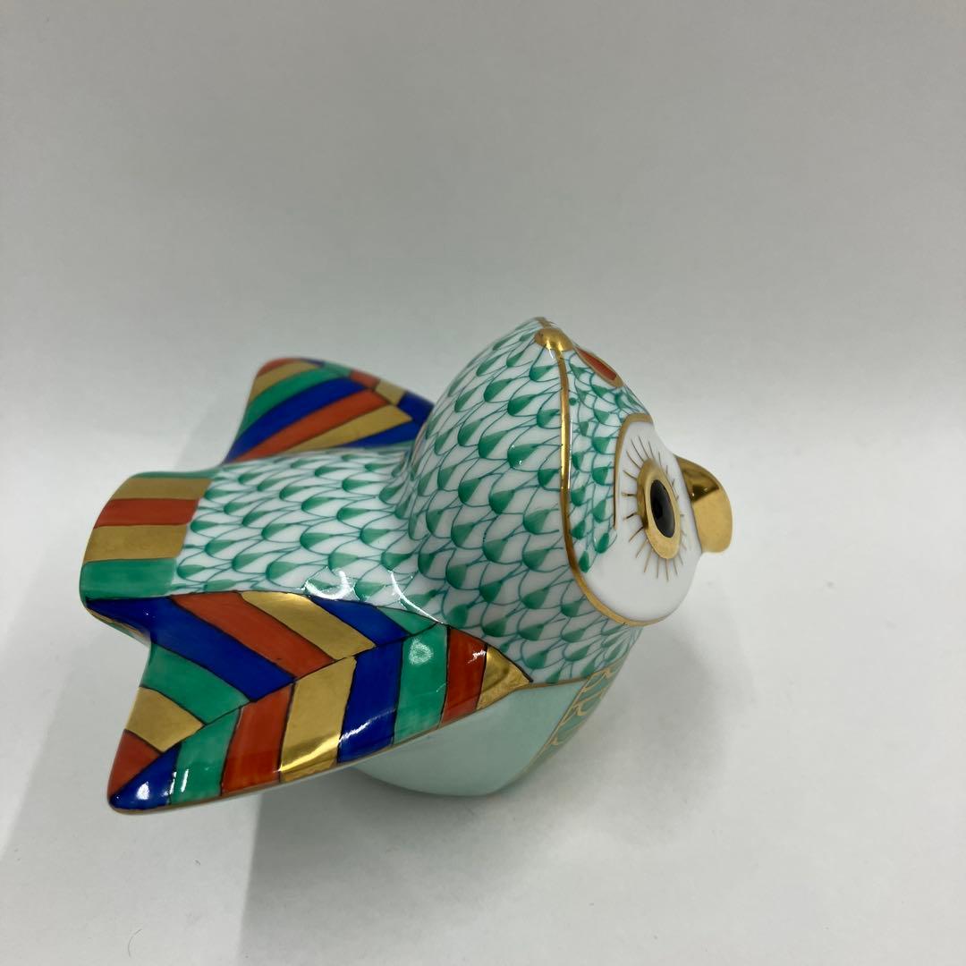 最終値下ヘレンド オウル 世界のフクロウ 箱　ラクシュミー　限定3000体