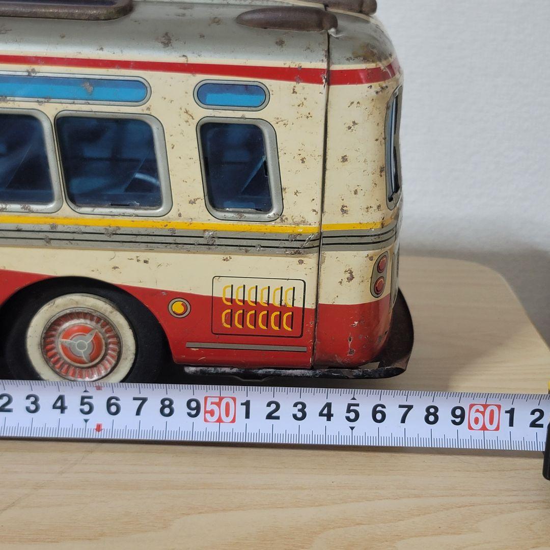 ヨネザワ ブリキ 特大ジャイアントバス 60cm 昭和レトロ