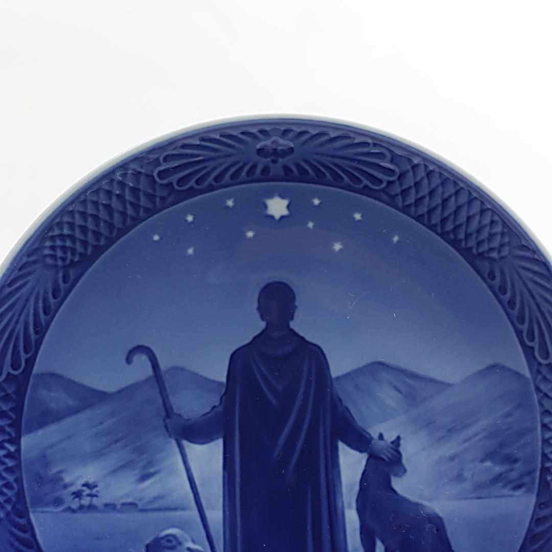1940年「砂漠の羊飼い」 イヤープレート ロイヤルコペンハーゲン 北欧の陶磁器