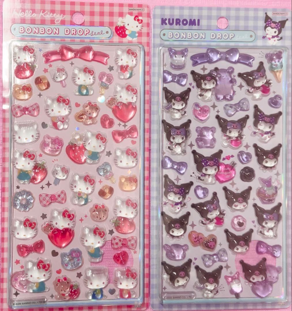 ［正規品］ボンボンドロップシール サンリオ 第2弾 6種セット
