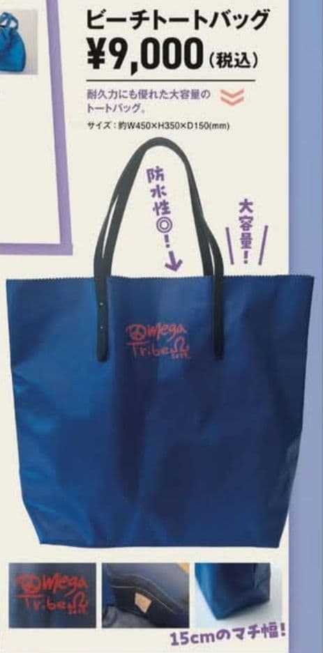 杉山清貴&オメガトライブ　ツアーグッズ