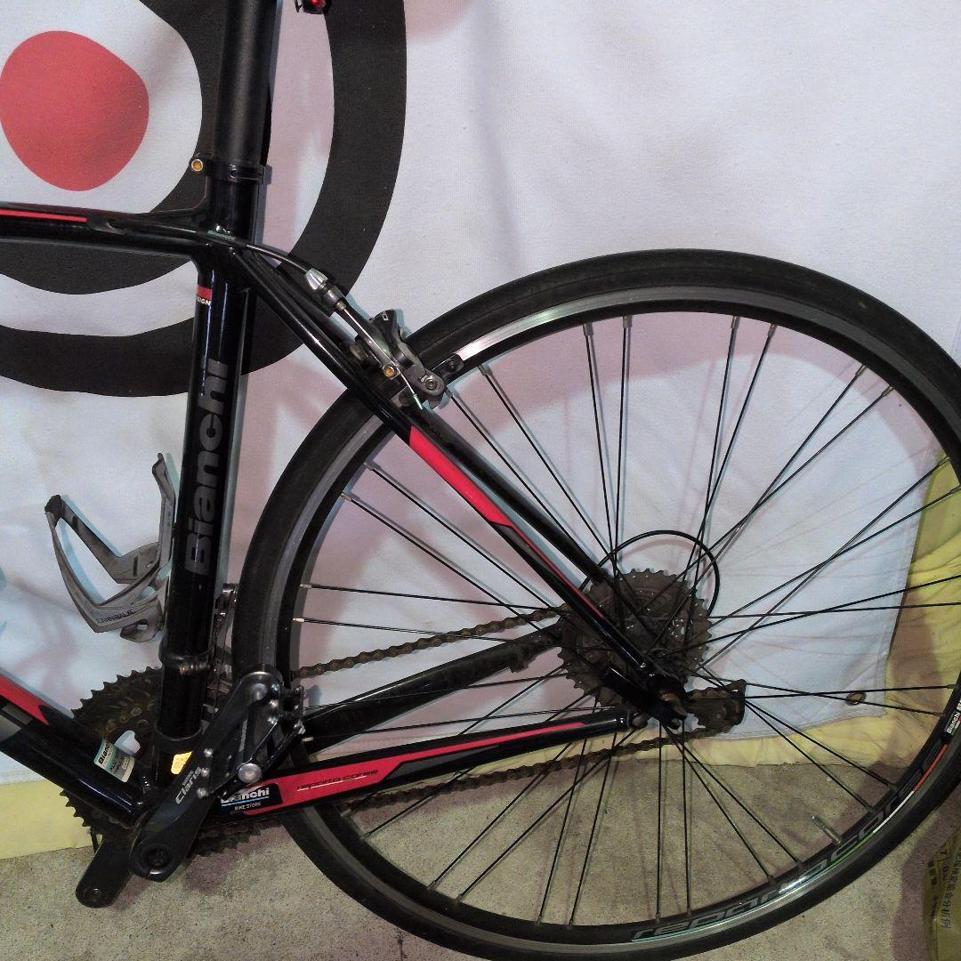 早い者勝ち‼️Bianchi ロードバイク ブラック/レッド 正規店購入 セール