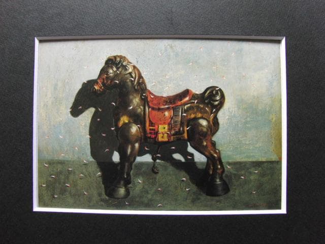 市川元晴、夢見る頃を過ぎても・・・、希少な画集より、新品高級額