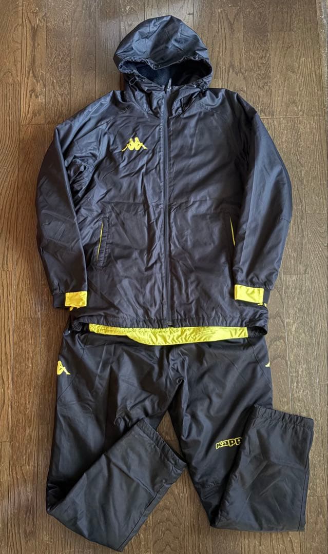 【レア】KAPPA(カッパ ) 中綿 ウォーマー上下セット ピステ LUZ