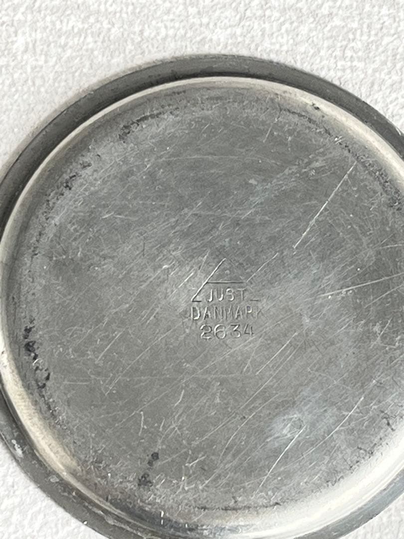 デンマーク　アールデコ　コースター 2枚セット　ユストアナセン　アンティーク