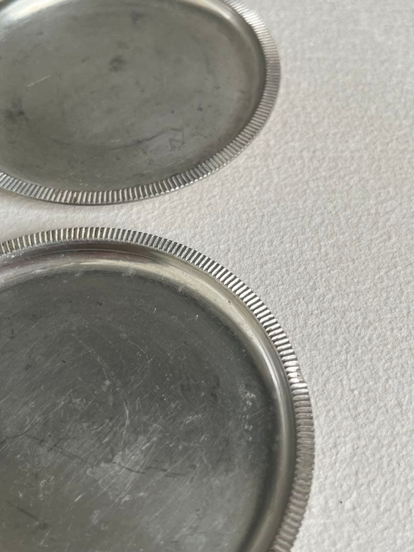 デンマーク　アールデコ　コースター 2枚セット　ユストアナセン　アンティーク