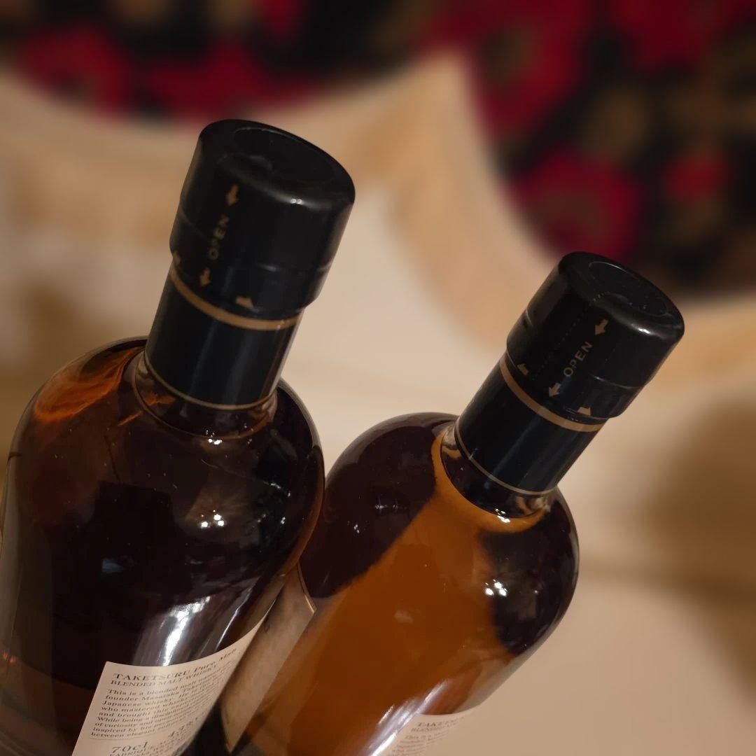 (入手困難) [NIKKA] 竹鶴 PURE MALT <新品商品> 2本 !