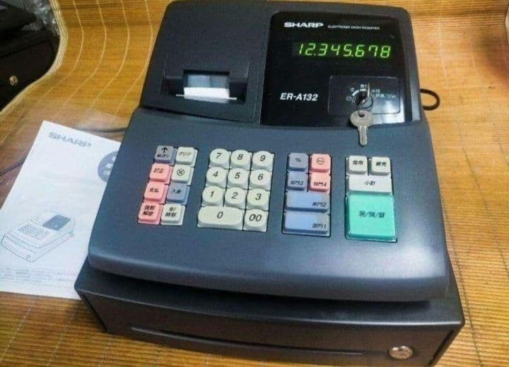 シャープレジスター　ER-A132　簡単便利特殊　送料込　2502132