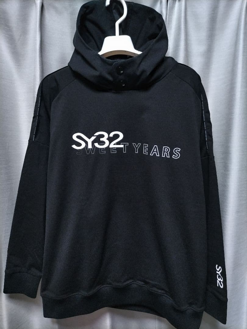 SY32 ゴルフ　プルオーバー　ストレッチ　パーカー