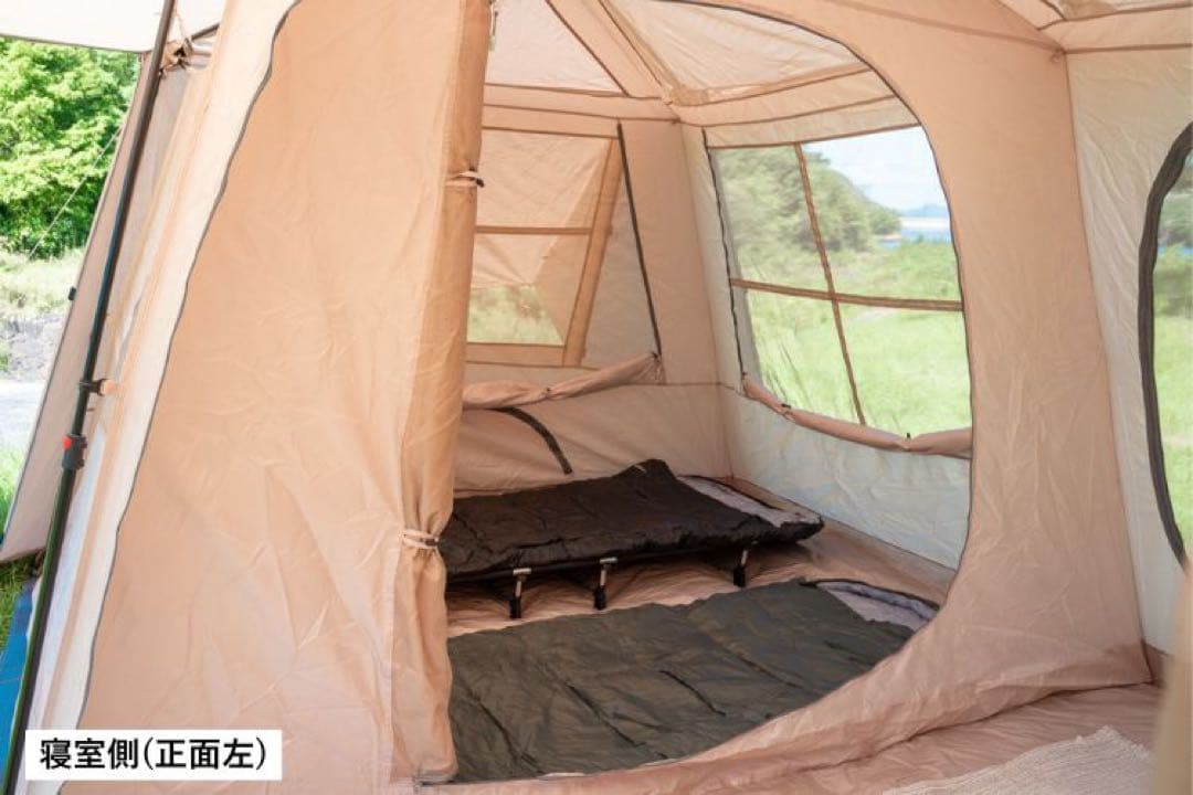 senai75 ナインヒルズ ninehills 大型ワンタッチテント 最新版