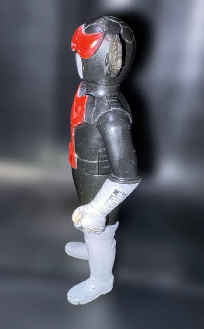 当時物 ソフビ　ブルマァクタカトク　アクマイザー3ザビタン約16cm石森章太郎