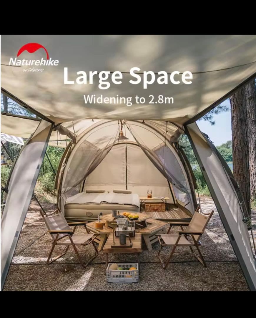 新品naturehike　aries-Alphaトンネルテント